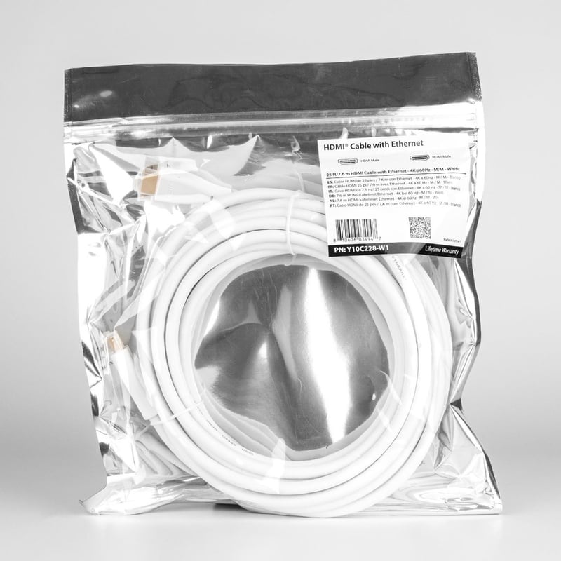 Rocstor Premium HDMI Cable with Ethernet - 4K/60Hz - Thumbnail 2
