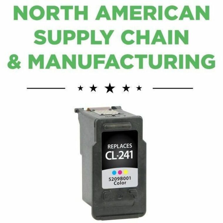 Clover Imaging Remanufactured Color Ink Cartridge for Canon CL-241 (5209B001) - Thumbnail 2