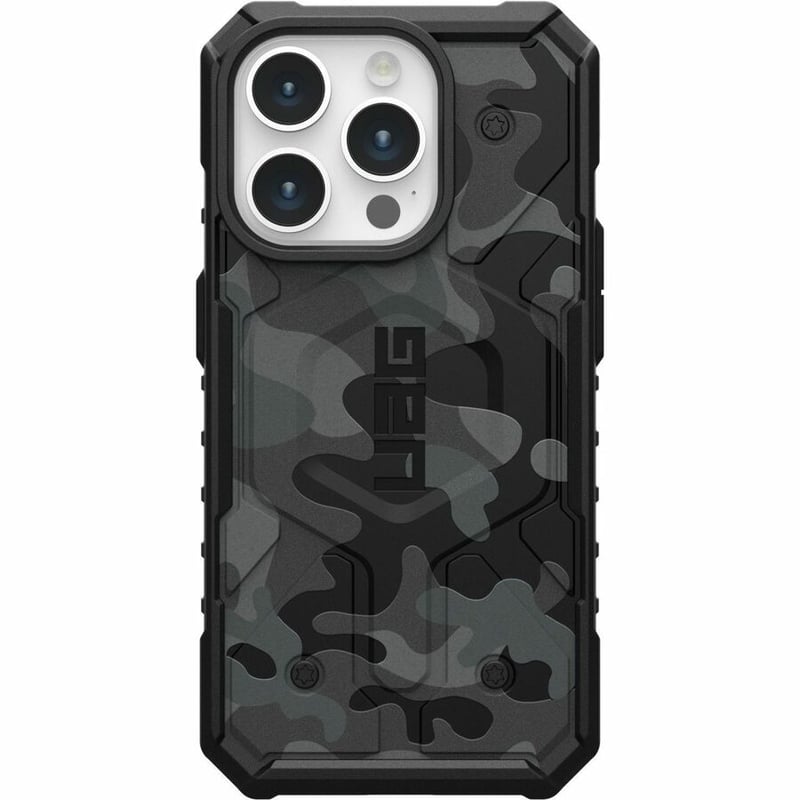 Urban Armor Gear Pathfinder SE iPhone 15 Pro Case - Midnight Camo - Thumbnail 2