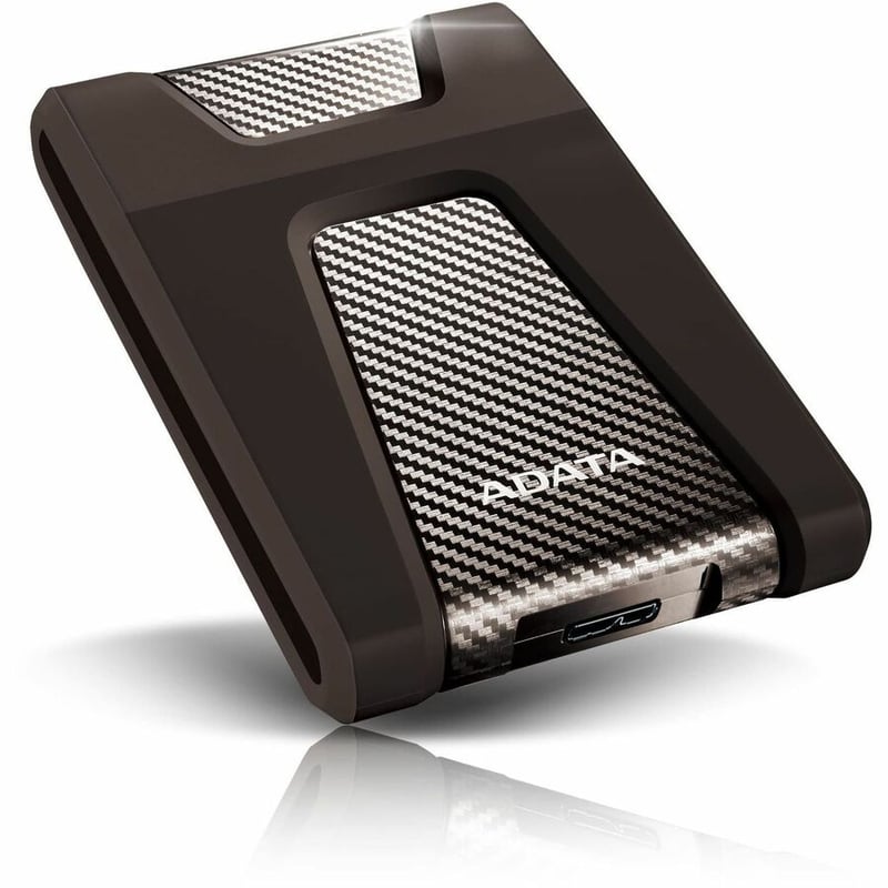 Adata DashDrive Durable HD650 AHD650-1TU31-CBK 1 TB Portable Hard Drive - 2.5" External - Black - Thumbnail 2