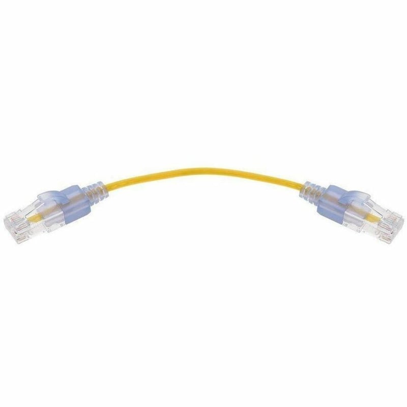 MONOPRICE SLIMRUN CAT6A ETHERNET PATCH CABLE - SNAGLESS RJ45_ UTP_ PURE BARE COP - Thumbnail 4