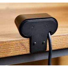 Wiremold Desktop Power Center Series - Power Center Slim 2 - 6ft Cord - Black - Thumbnail 3