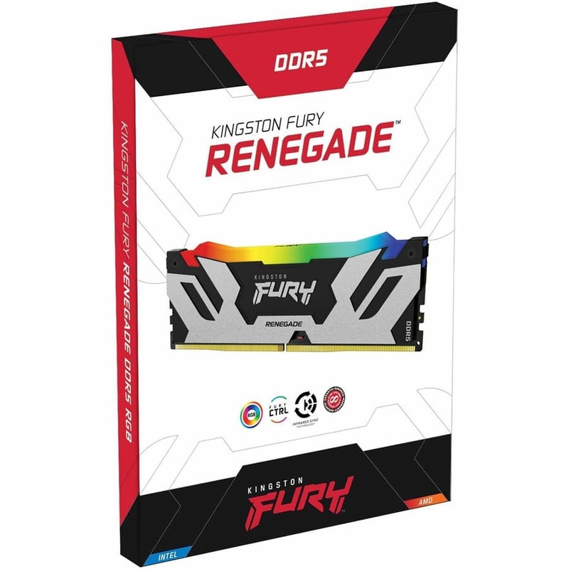 Kingston FURY Renegade 64GB (2 x 32GB) DDR5 SDRAM Memory Kit - Thumbnail 3