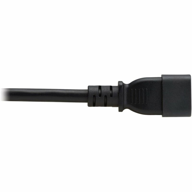 POWER CORD C14 C21 HEAVY-DUTY 15A 250V 14 AWG 6FT BLACK - Thumbnail 5