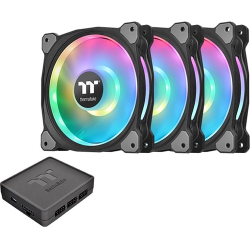 Thermaltake Riing Duo 14 RGB Radiator Fan TT Premium Edition - Thumbnail 1