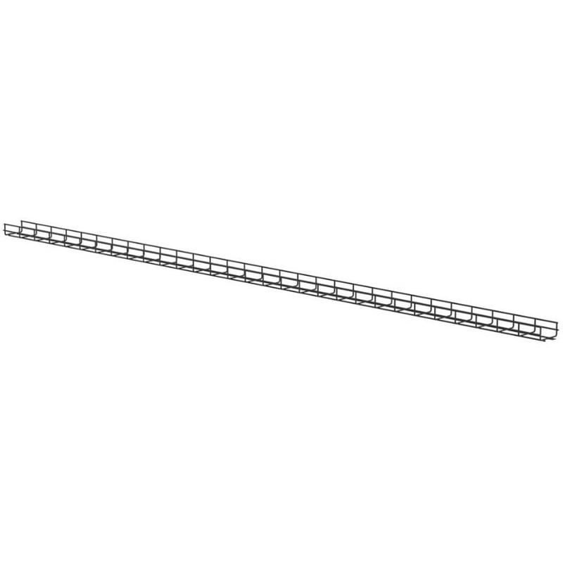 Panduit Wire Basket 2" H x 12" W, Black Powdered Coated - Thumbnail 2