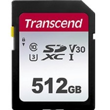 Transcend 512 GB Class 10/UHS-I (U3) SDXC - Thumbnail 1