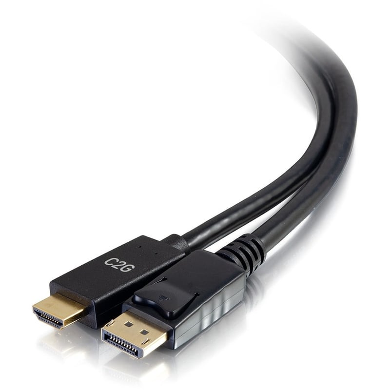 6FT DP TO HDMI CABLE 4K PASSIVE BLACK - Thumbnail 5