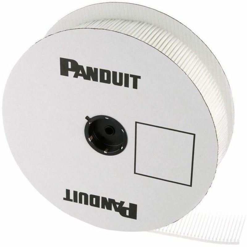 Panduit Dome-Top BT1.5M-XMR Reel-Fed Cable Tie, Natural, PA 6.6, PK5000, 5.6"L, 30 lbs