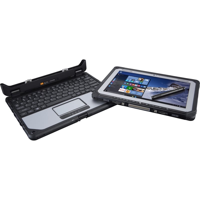 Panasonic TOUGHBOOK CF-20 CF-20CX-04VM 10.1" Touchscreen Detachable 2 in 1 Notebook - Intel Core M 6th Gen m5-6Y57 - 16 GB - 512 GB SSD - Thumbnail 2