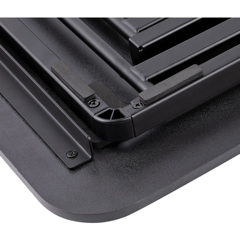StarTech.com Standing Desk Converter for Laptop, Up to 8kg/17.6lb, Height Adjustable Laptop Riser, Table Top Sit Stand Desk Converter - Thumbnail 4
