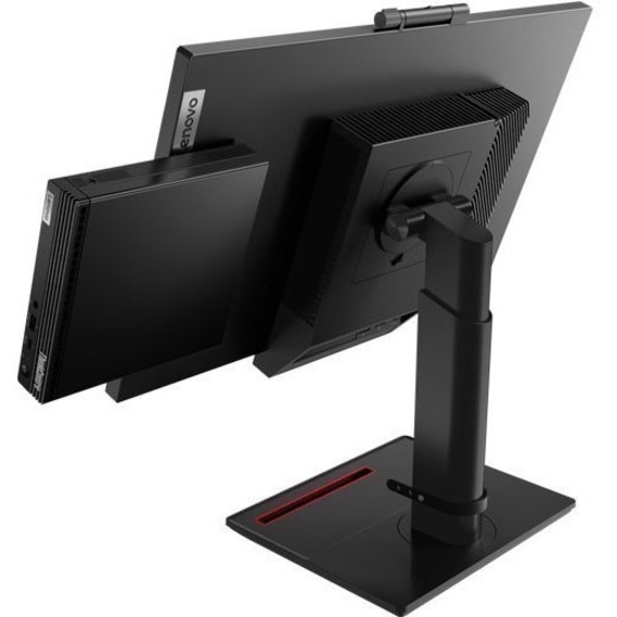 Lenovo ThinkCentre M70q Gen 3 11T3000XUS Desktop Computer - Intel Core i5 12th Gen i5-12400T - 8 GB - 128 GB SSD - Tiny - Black - Thumbnail 4