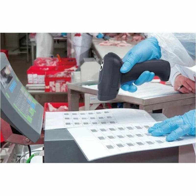 CIPHERLAB 2504 SCANNER 2D IMAGER BLACK USB CABLE - Thumbnail 2
