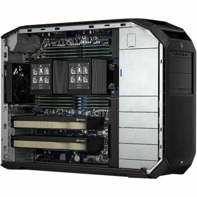 HP Z8 G5 Workstation - Intel Xeon Gold 4th Gen 6444Y - 128 GB - Tower - Black - Thumbnail 2