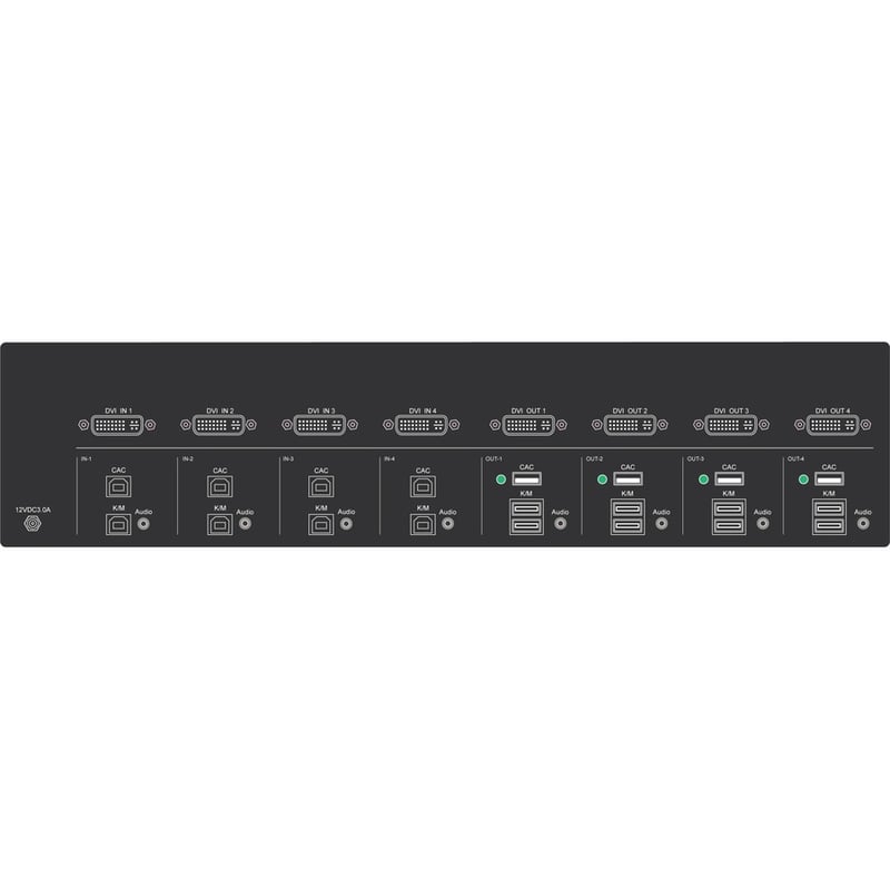 iPGARD SDVN-44-X KVM Switchbox with CAC - Thumbnail 2