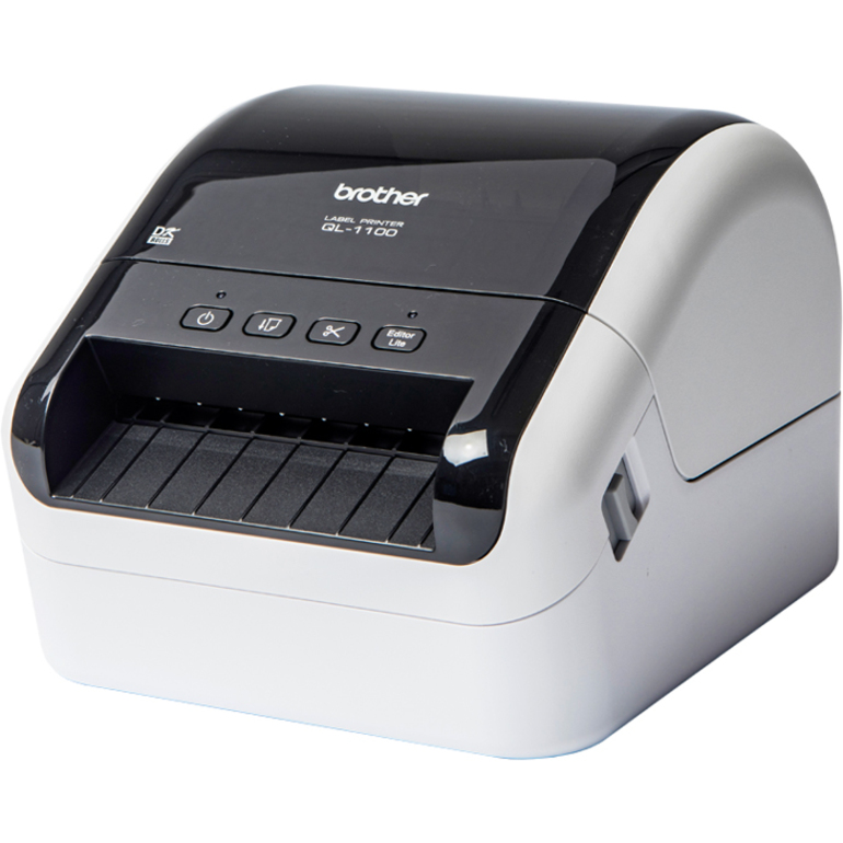 Brother QL-1100 Desktop Direct Thermal Printer - Monochrome - Label Print - USB - Thumbnail 3