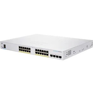 CBS250 SMART 24-PORT GE, FULL POE, 4X10G SFP+