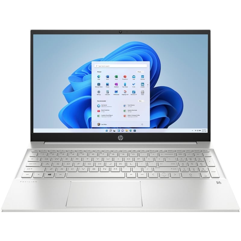 HP Pavilion 15-eh0010nr 15.6" Touchscreen Notebook - HD - AMD Ryzen 5 4500U - 8 GB - 512 GB SSD - English Keyboard - Natural Silver - Thumbnail 3