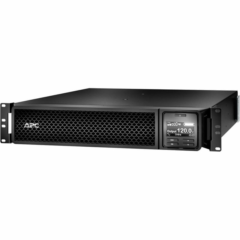 APC Smart-UPS On-Line, 3kVA, Rackmount 2U, 120V, 8x 5-20R+1x L5-30R NEMA outlets, SmartSlot, Extended runtime, W/ rail kit [TAA] - Thumbnail 1