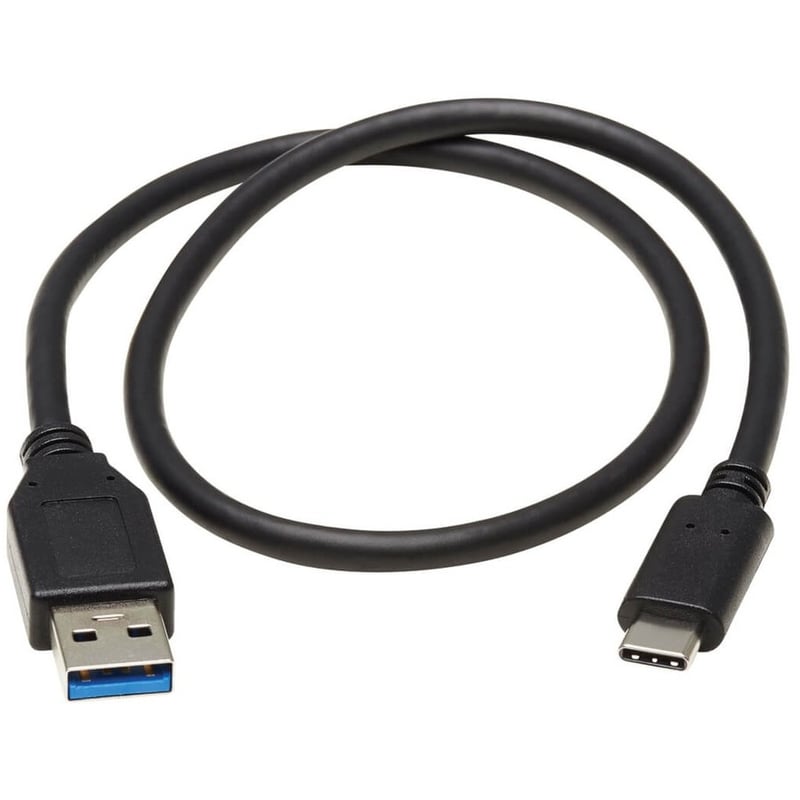 Eaton Tripp Lite Series USB-C to USB-A Cable (M/M), USB 3.2 Gen 1 (5 Gbps), Thunderbolt 3 Compatible, 20-in. (50.8 cm) - Thumbnail 2