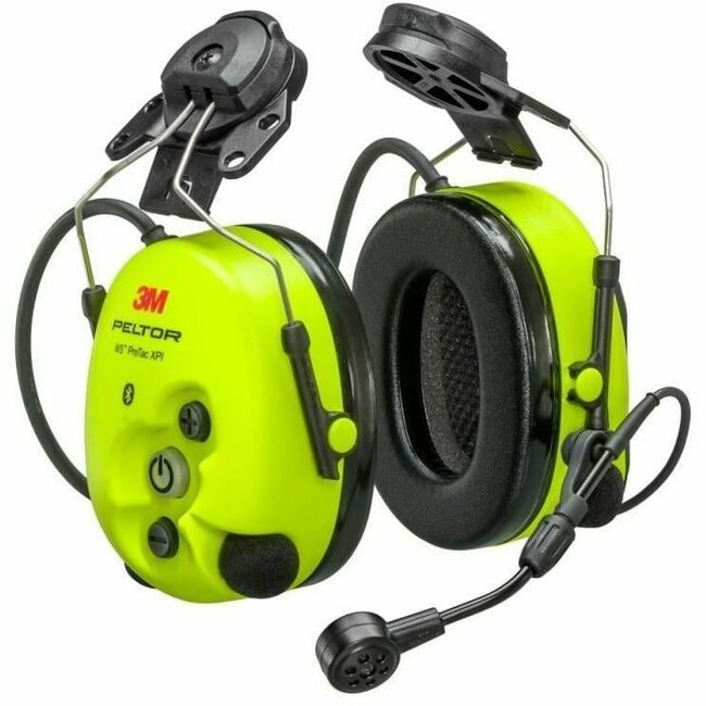 PELTOR WS PROTAC XPI YELLOW HEADSET HARD HAT - Thumbnail 1