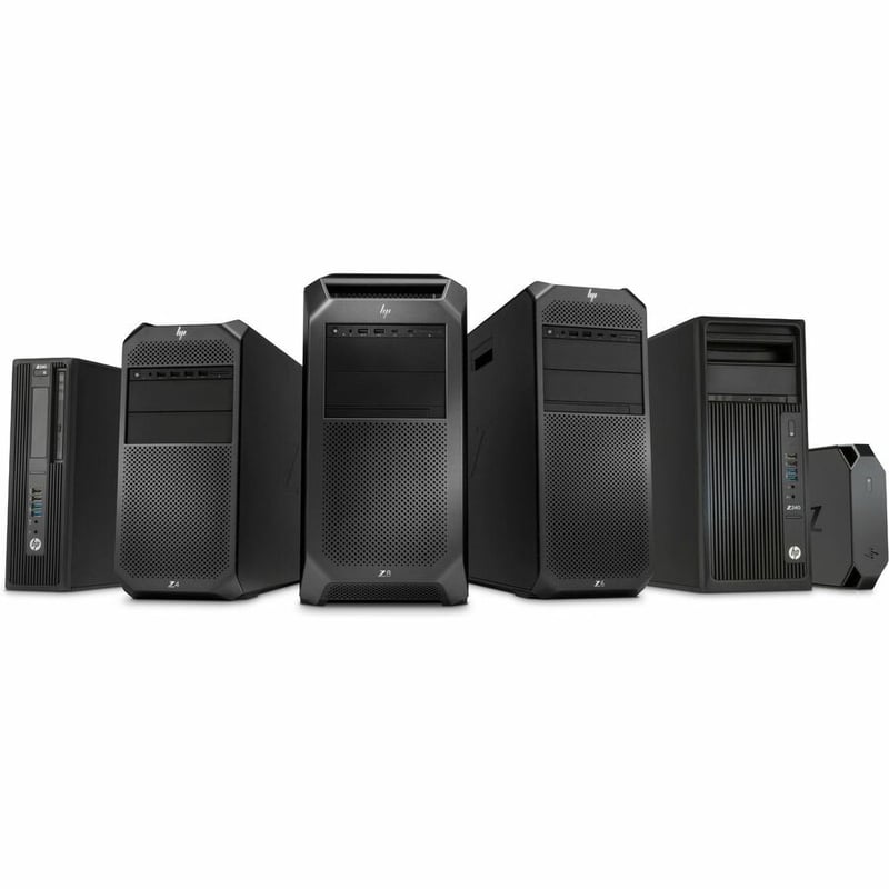 HP Z8 Fury G5 Workstation - 1 x Intel Xeon W w7-3445 - 128 GB - 4 TB SSD - Tower - Black - Thumbnail 4