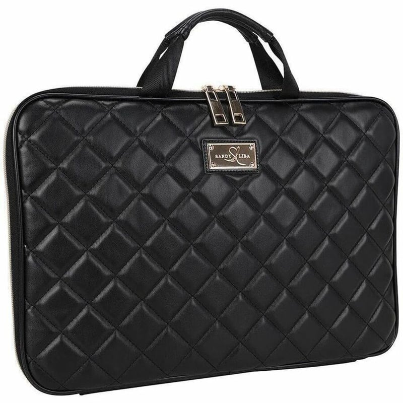 SANDY LISA ST. TROPEZ QUILTED CARRYING CASE (SLEEVE) FOR 14IN LAPTOP & COMPARTME - Thumbnail 1