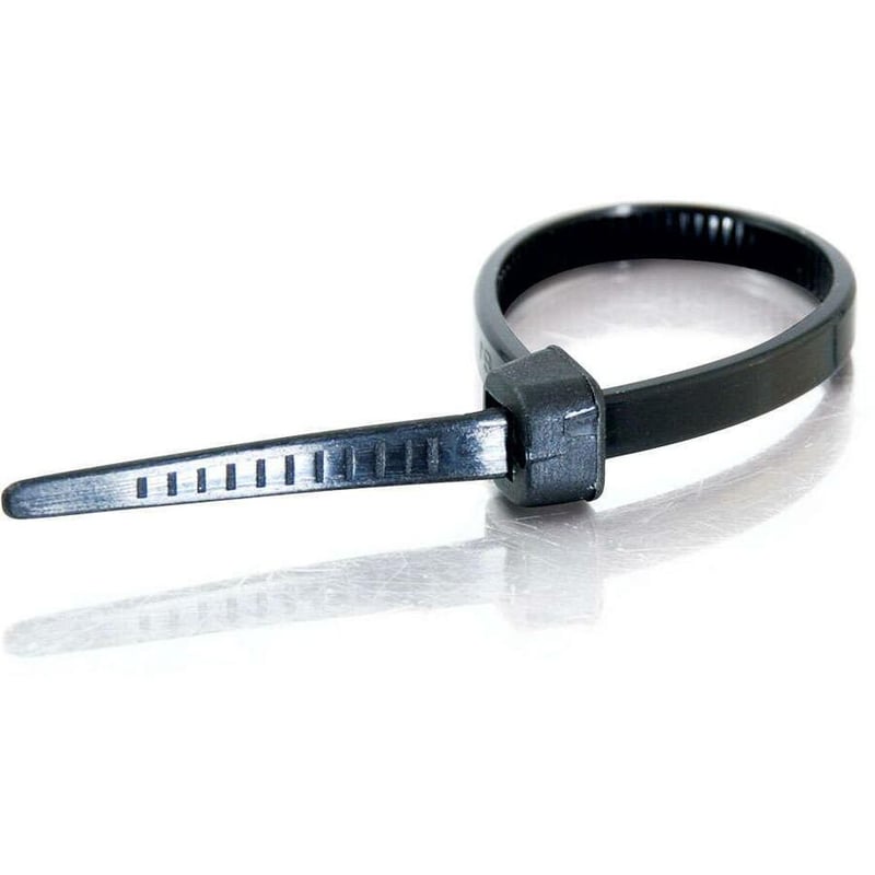 C2G 7.5in Cable Ties - Black - 100pk - Thumbnail 4