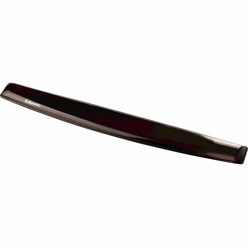 Fellowes Crystals Gel Keyboard Wrist Support Black - Thumbnail 2