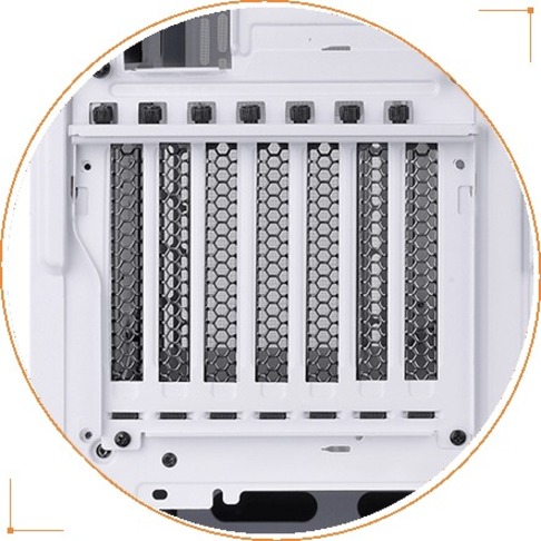 Thermaltake Divider 300 TG Snow Mid Tower Chassis - Thumbnail 3