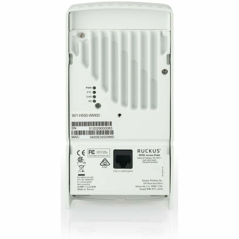 SUBJECT TO TARIFFS SINGLE H550 WW WALLPLATE 11AX AP 2X2:2 - Thumbnail 5