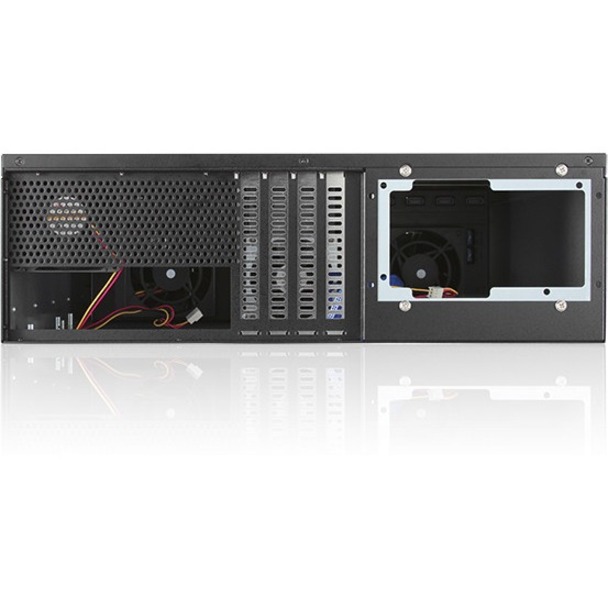 iStarUSA 3U Compact 10x 3.5" Bay Hotswap microATX Chassis - Thumbnail 2