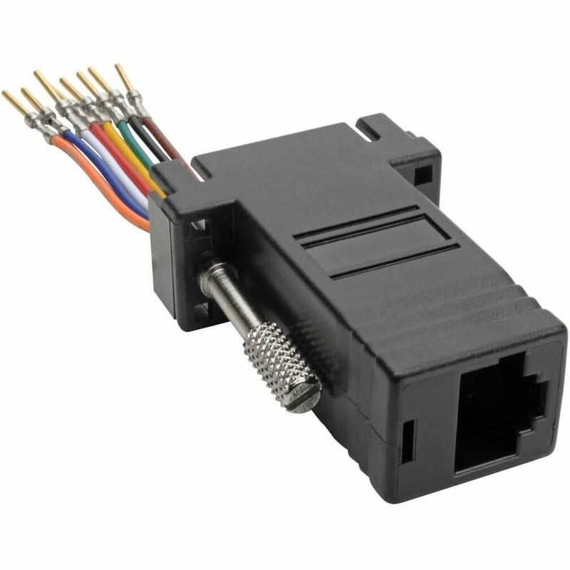 Tripp Lite by Eaton DB9 to RJ45 Modular Serial Adapter (M/F) RS-232 RS-422 RS-485 - Thumbnail 3