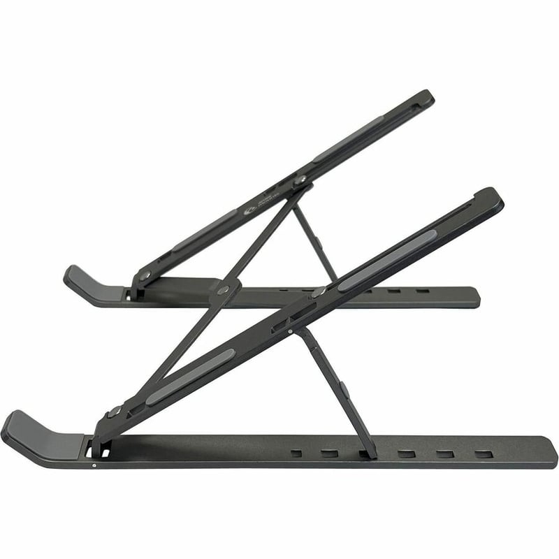 Amer Folding Travel Laptop Tablet Stand (Gray) - Thumbnail 3