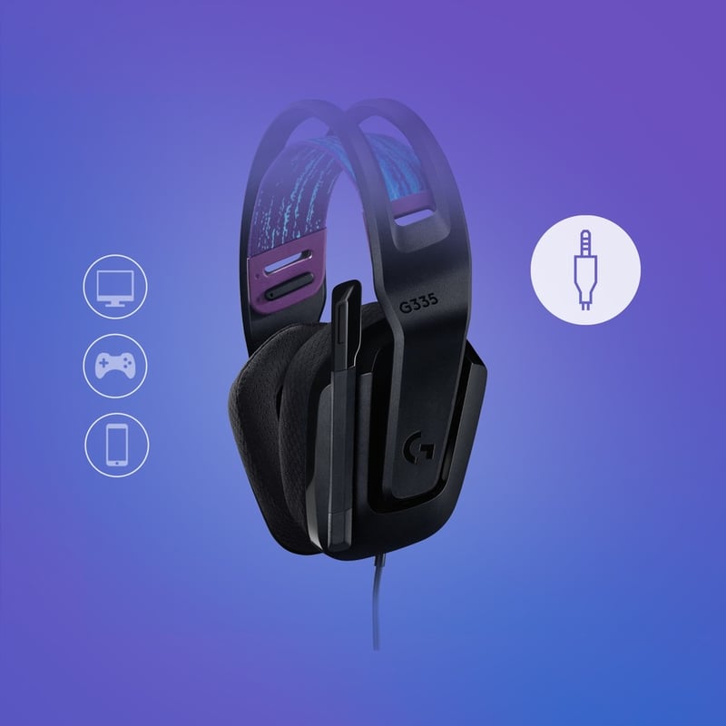 Logitech G335 Wired Gaming Headset - Thumbnail 4