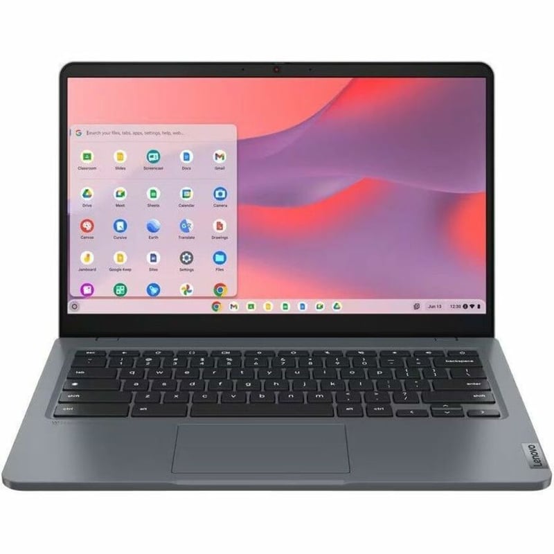 Lenovo 14e Chromebook Gen 3 82W60001US 14" Touchscreen Chromebook - Full HD - Intel N200 - 8 GB - 128 GB Flash Memory - Storm Gray - Thumbnail 4