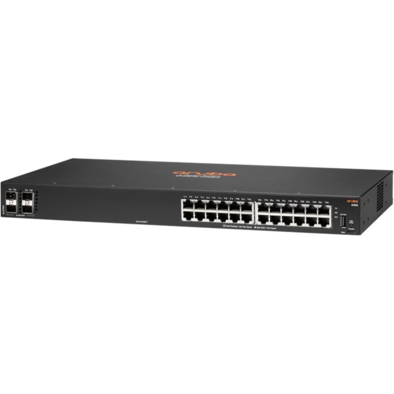 Aruba 6100 24G 4SFP+ Switch - Thumbnail 2