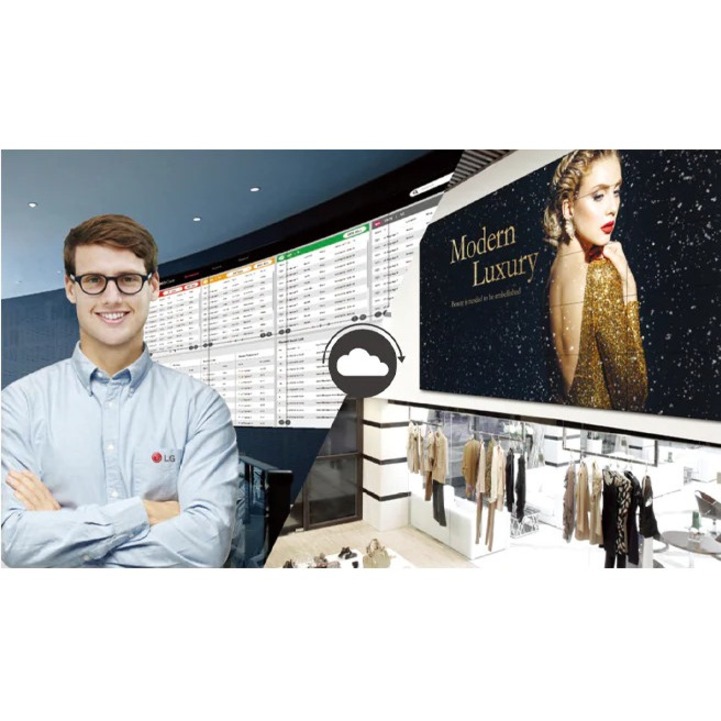 LG 55VSH7J-H 55'' 700 nits FHD 0.44mm Even Bezel Video Wall - Thumbnail 3