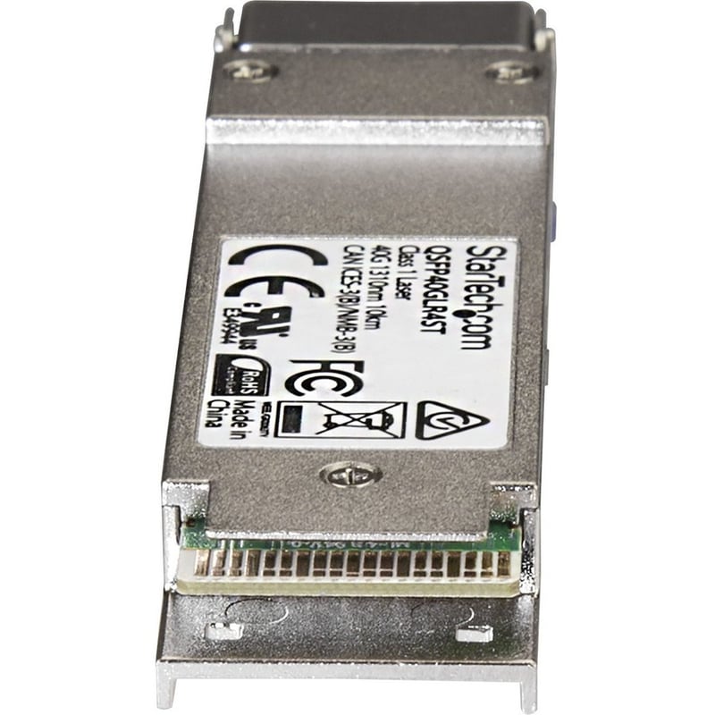 StarTech Extreme Networks 10320 Compatible QSFP+ Module - 40GBASE-LR4 - 40GE Gigabit Ethernet QSFP+ Single Mode Fiber (SMF) - 10 km DDM - Thumbnail 4