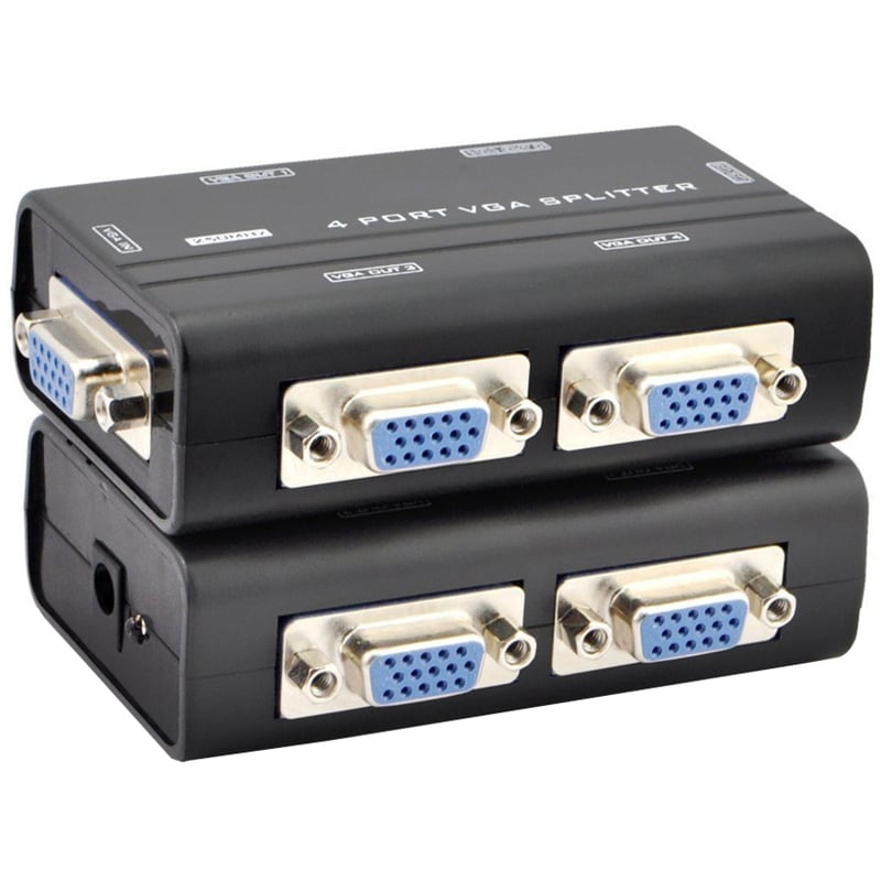 4XEM 4-Port VGA Splitter 250 MHz - Thumbnail 5