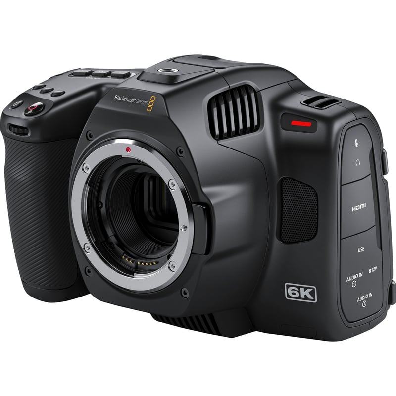 Blackmagic Design Pocket Cinema Professional Digital Camcorder - 5" LCD Touchscreen - CMOS - High Dynamic Range (HDR) - 6K - Thumbnail 1