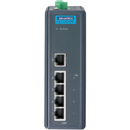 5-PORT 10/100MBPS UNMANAGED POE ETHERNET SWITCH - Thumbnail 3