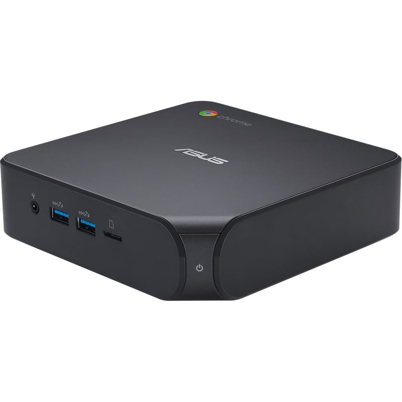 Asus Chromebox 4 CHROMEBOX4-FC017UENT Chromebox - Intel Celeron 5205U - 4 GB - 32 GB Flash Memory Capacity - Mini PC - Gun Metal - Thumbnail 1