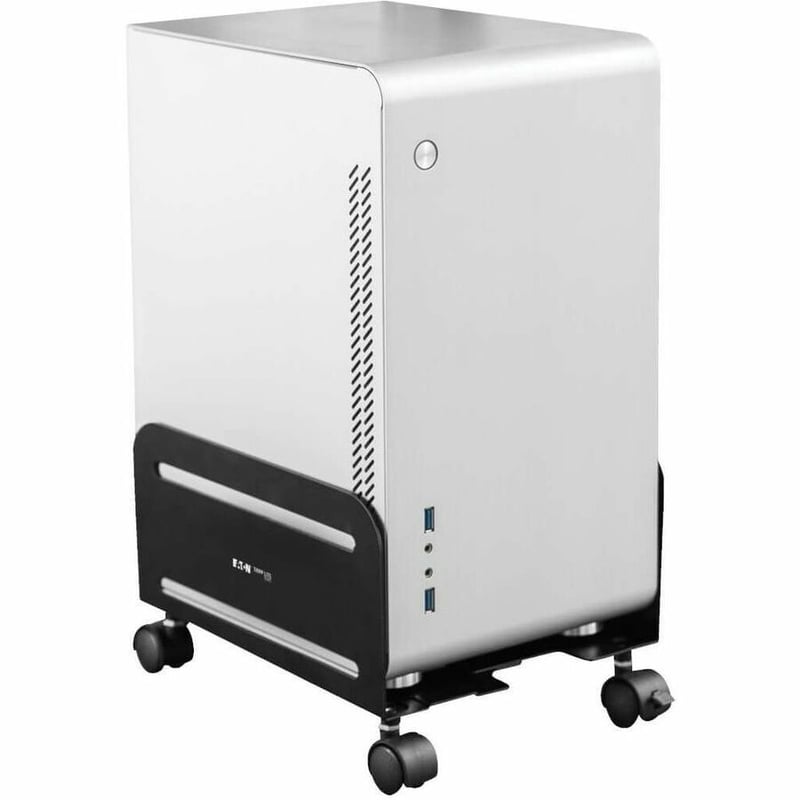 Tripp Lite by Eaton Mobile CPU Caddy for Computer Towers - Width Adjustable, Locking Casters, Black - Thumbnail 2