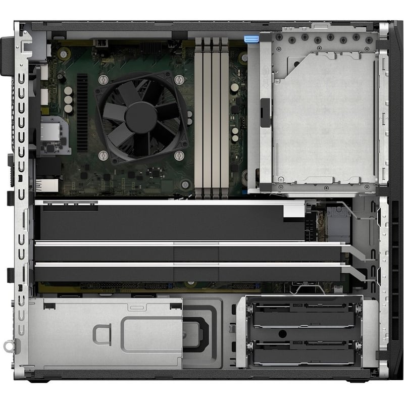 HP Z2 G5 Workstation - 1 x Intel Xeon W-1250 - 16 GB - 512 GB SSD - Tower - Black - Thumbnail 5