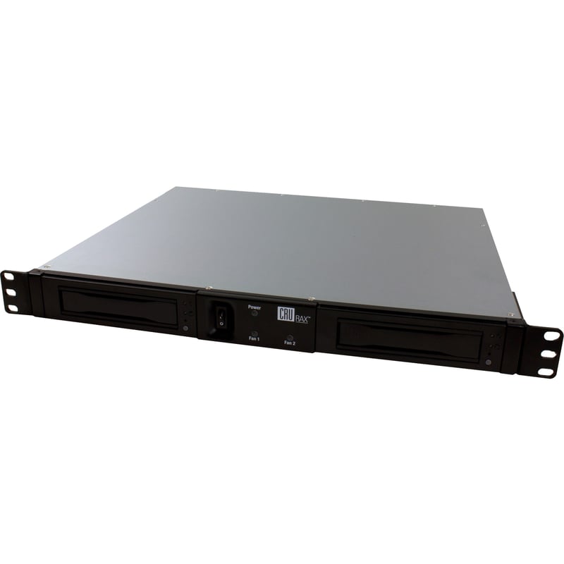 CRU RAX RAX215DC-SJ Drive Enclosure - eSATA Host Interface - 1U Rack-mountable