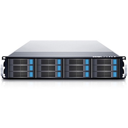 Sans Digital EliteSTOR ES212X12HP - 2U 12 Bay 12G SAS/SATA to 12G Expander with 12G PCIe 3.0 RAID 6 Controller - Thumbnail 1