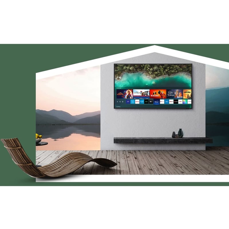 Samsung The Terrace LST7T QN75LST7TAF 74.5" Smart LED-LCD TV - 4K UHDTV - Titan Black - Thumbnail 4