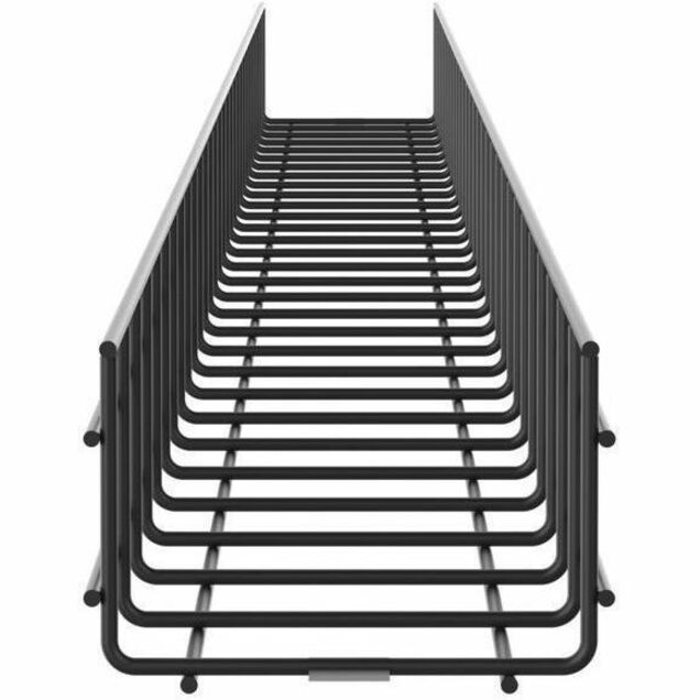Panduit Wire Basket 4" H x 6" W, Black Powdered Coated - Thumbnail 2