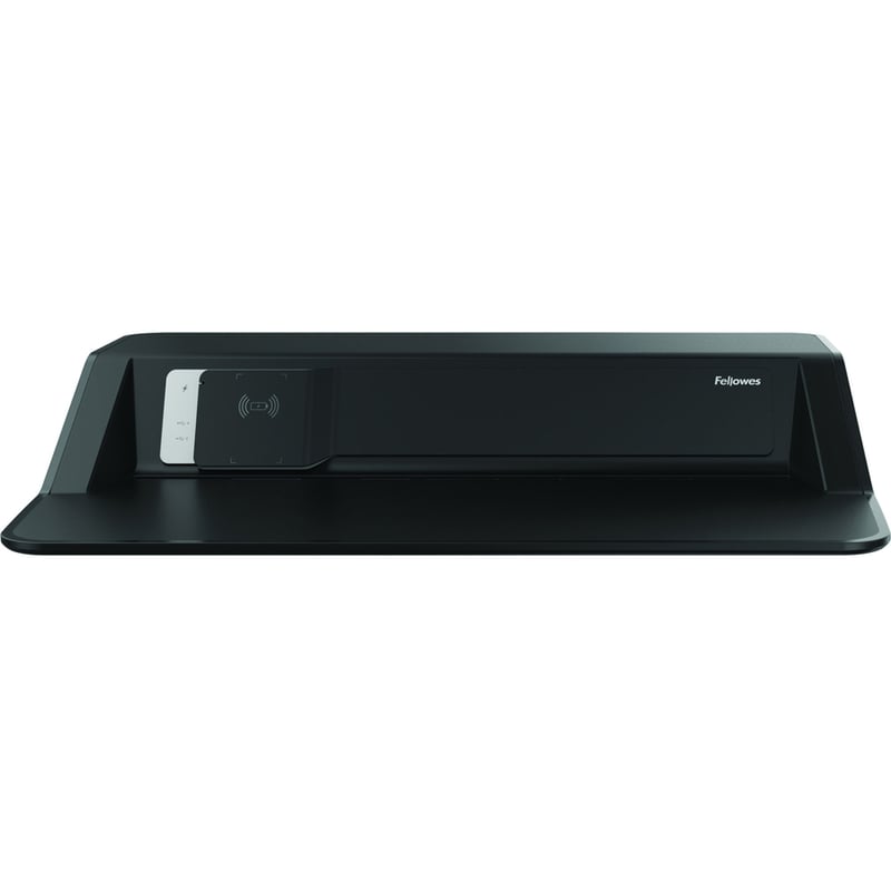 Fellowes Lotus DX Sit-Stand Workstation - Black - Thumbnail 4
